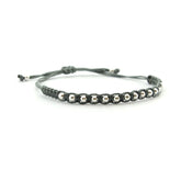 GALA - pulsera bolitas plata